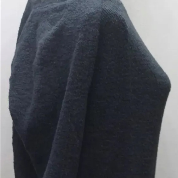 Zara Trafaluc Women Cable Knit Balck Sweater Blouse Long Sleeve Medium Cotton - Picture 3 of 6